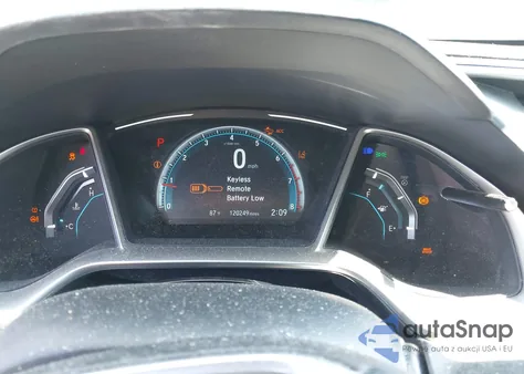 2017 Honda Civic Touring from USA, damaged, VIN 19XFC1F9XHE010146